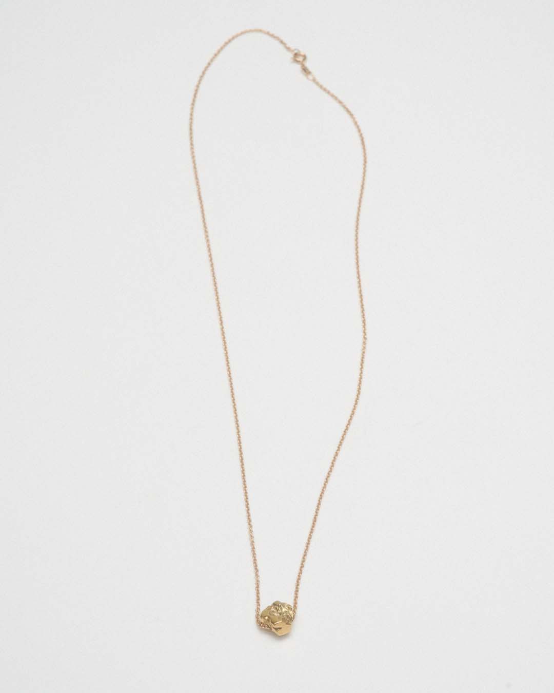 Stone Necklace Gold Plated