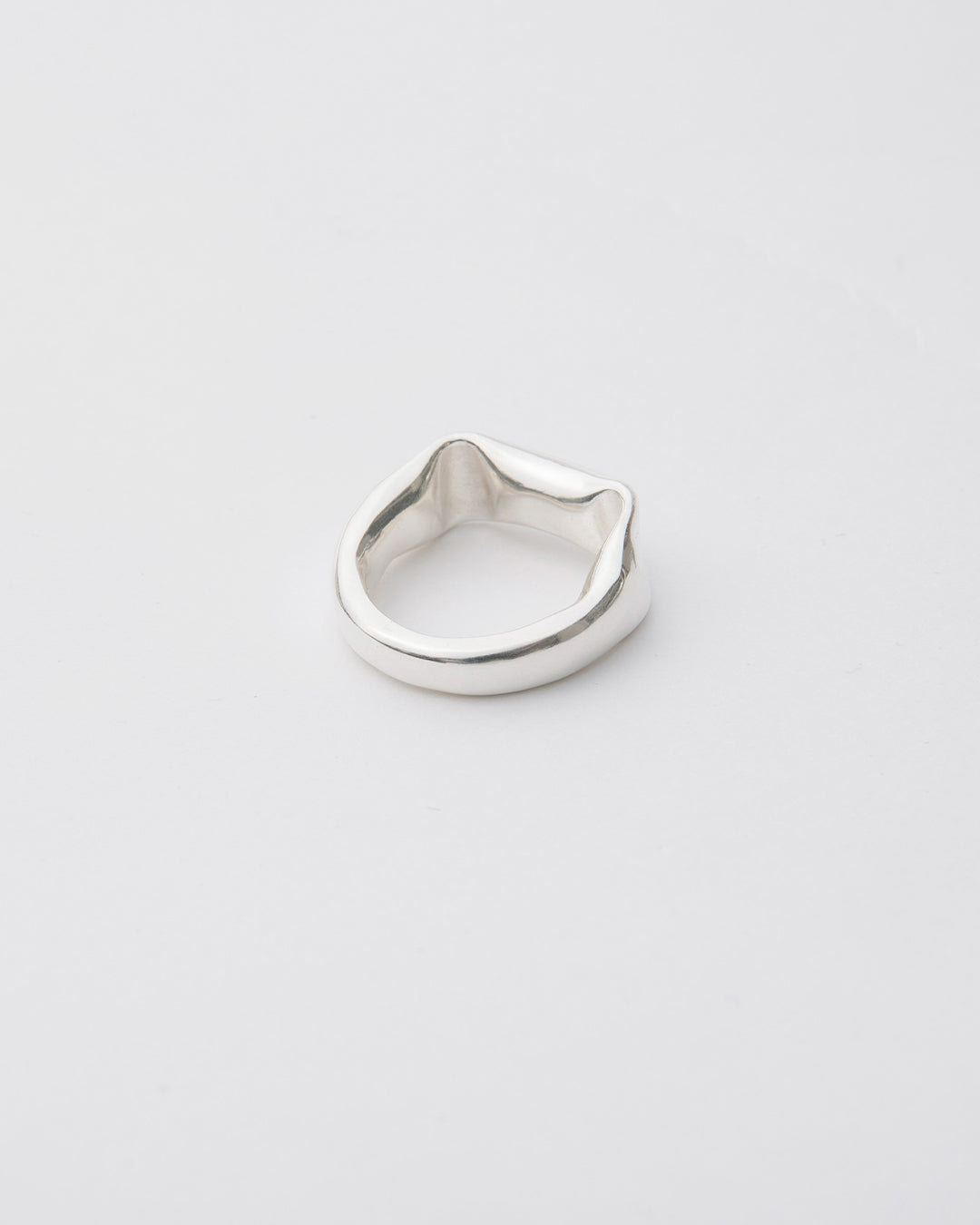 Buckled Signet Ring